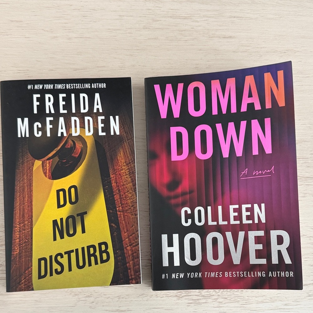 Freida McFadden and Colleen Hoover Book Set